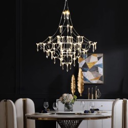 Celestial Harmony LED Chandelier