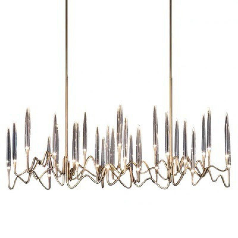 Elegant Symmetry LED Chandelier