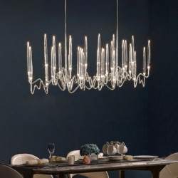 Elegant Symmetry LED Chandelier