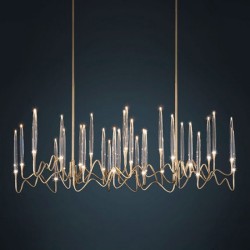 Elegant Symmetry LED Chandelier