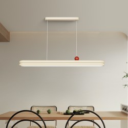 French minimalist long strip light