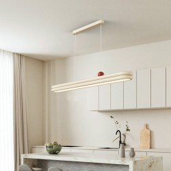 French minimalist long strip light