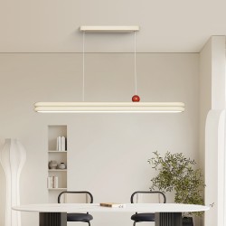 French minimalist long strip light