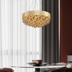 French Designer Creative Round Lamp